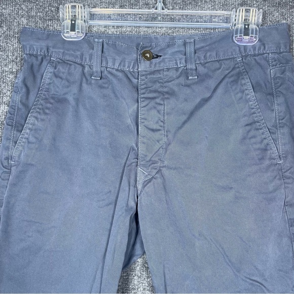 Rag & Bone Standard Issue Button Fly Slate Color Short Golf Shorts Mens 29 - Picture 4 of 8